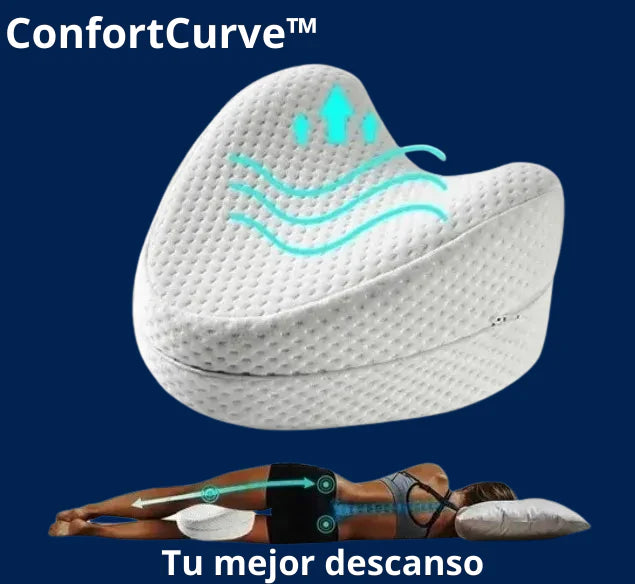 Almohada Ortopédica Para Entre Piernas - ConfortCurve™