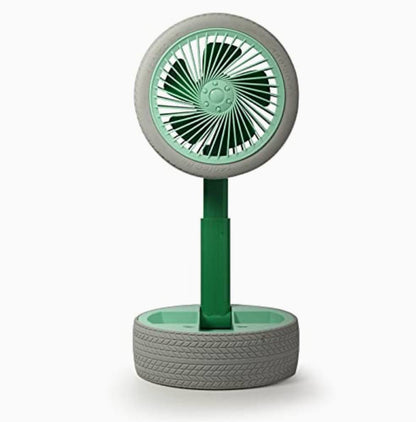 Mini Abanico Portatil Para Escritorio (Incluye Linterna)